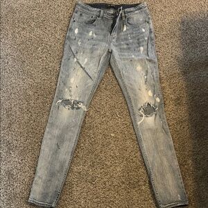 Distressed blue/gray Men’s Jeans
